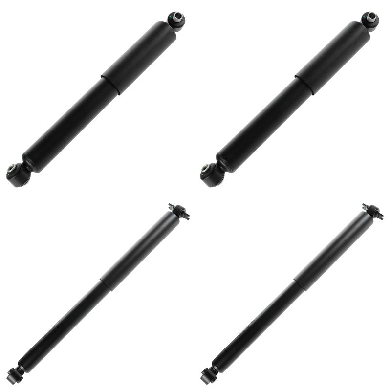 TRQ Front and Rear Shock Absorber Set Compatible with 1999-2000 Cadillac Escalade 1988-1999 Chevrolet K1500 1992-1999 K1500 Suburban 1988-2000 K2500 K2500 Suburban 1995-2000 Tahoe GMC Yukon - Image 3